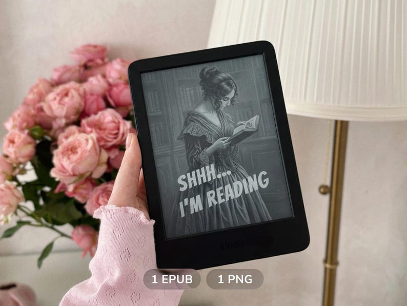 Aggressively Reading Lady
